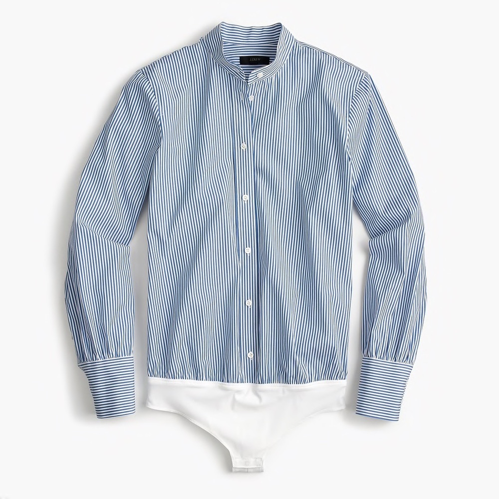 Jcrew striped bodysuit